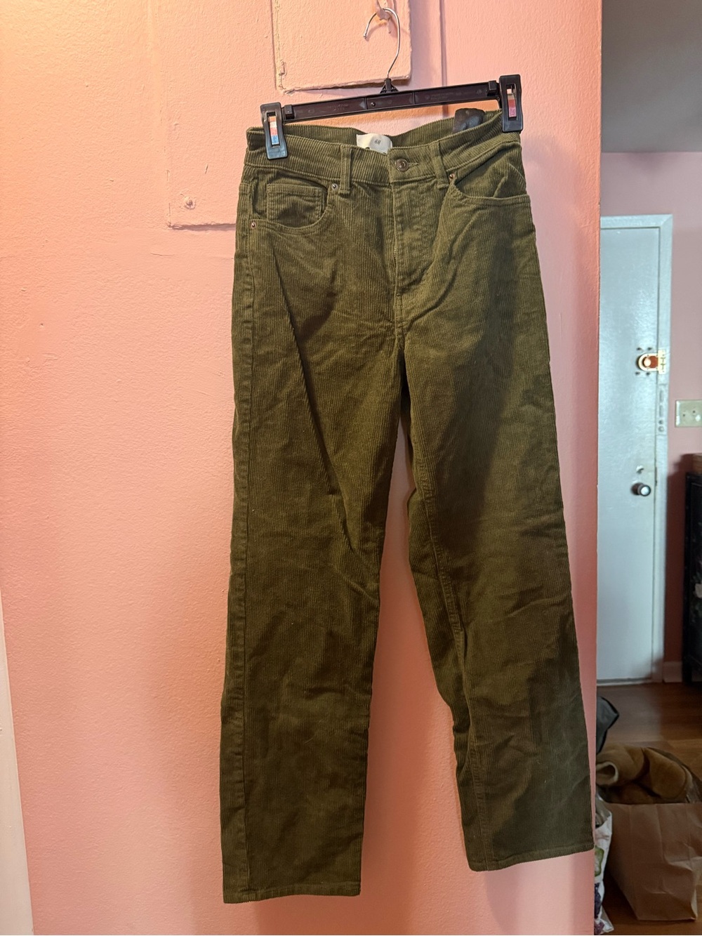 H&M Green Cord Pants
